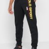 Pantalones deportivos negros con el logotipo de Ralph Lauren para hombre