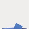 Pantuflas azules Ralph Lauren Signature Pony para hombre