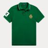 Polo Ralph Lauren Classic Fit Crest Mesh para hombre, color verde Polo Ralph Lauren Classic Fit Crest Mesh para hombre, color verde