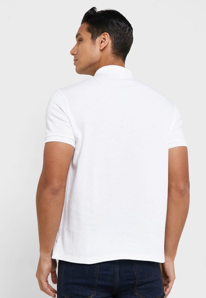 Polos blancos esenciales Ralph Lauren para hombre Polos blancos esenciales Ralph Lauren para hombre