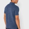 Polos básicos de malla Ralph Lauren azules para hombre Polos básicos de malla Ralph Lauren azules para hombre