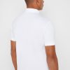 Polos básicos de malla Ralph Lauren blancos para hombre Polos básicos de malla Ralph Lauren blancos para hombre