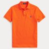 Polos de malla icónicos de Ralph Lauren para hombre en color naranja Polos de malla icónicos de Ralph Lauren para hombre en color naranja