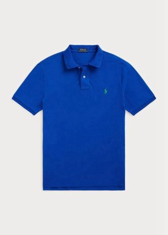 polos de malla ralph lauren de corte entallado personalizados para hombre en azul 2 9 330x461 - Polos de malla Ralph Lauren de corte entallado personalizados para hombre en azul