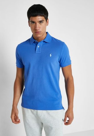 Polos Ralph Lauren Essential azules para hombre