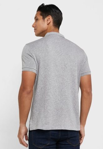 Polos Ralph Lauren Essential grises para hombre