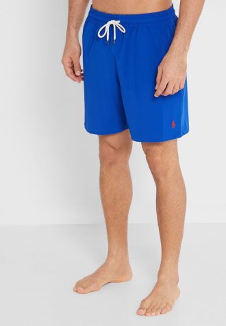 Shorts de baño con cordón Ralph Lauren para hombre en azul