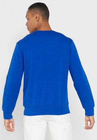 Sudadera azul Ralph Lauren Essential para hombre