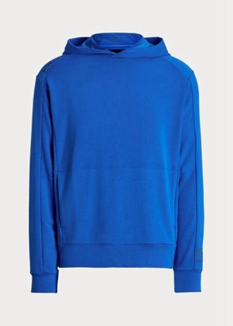 Sudadera con capucha azul Ralph Lauren French Terry para hombre