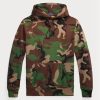 Sudadera con capucha de polar con camuflaje multicolor de Ralph Lauren para hombre Sudadera con capucha de polar con camuflaje multicolor de Ralph Lauren para hombre