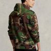 Sudadera con capucha de polar con camuflaje multicolor de Ralph Lauren para hombre Sudadera con capucha de polar con camuflaje multicolor de Ralph Lauren para hombre
