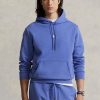 Sudadera con capucha de punto doble Ralph Lauren azul para hombre Sudadera con capucha de punto doble Ralph Lauren azul para hombre