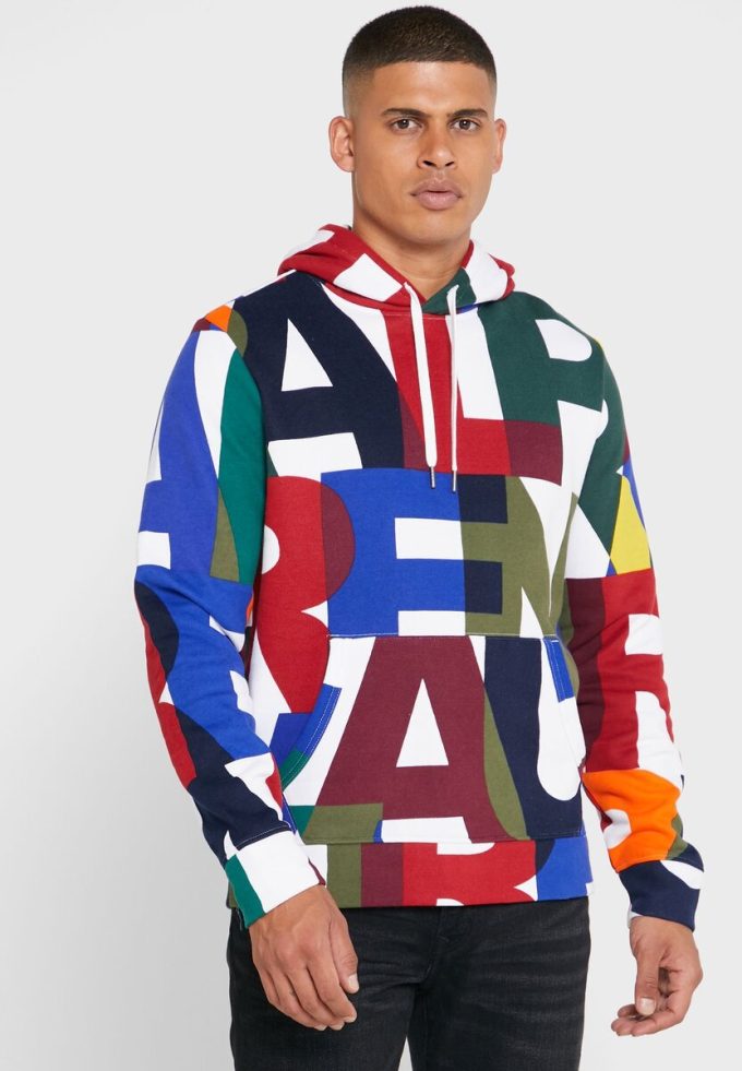 Sudadera con capucha multicolor Ralph Lauren Color Block para hombre Sudadera con capucha multicolor Ralph Lauren Color Block para hombre