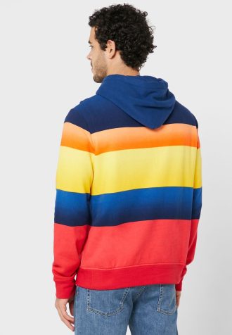 Sudadera con capucha multicolor Ralph Lauren Color Block para hombre