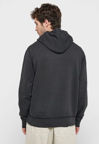 Sudadera con capucha negra con el logotipo de Ralph Lauren para hombre