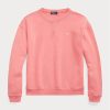 Sudadera con cuello redondo de polar Ralph Lauren para mujer de Rose