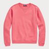 Sudadera con cuello redondo de polar Ralph Lauren para mujer de Rose
