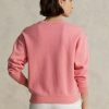 Sudadera con cuello redondo de polar Ralph Lauren para mujer de Rose