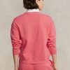 Sudadera con cuello redondo de polar Ralph Lauren para mujer de Rose