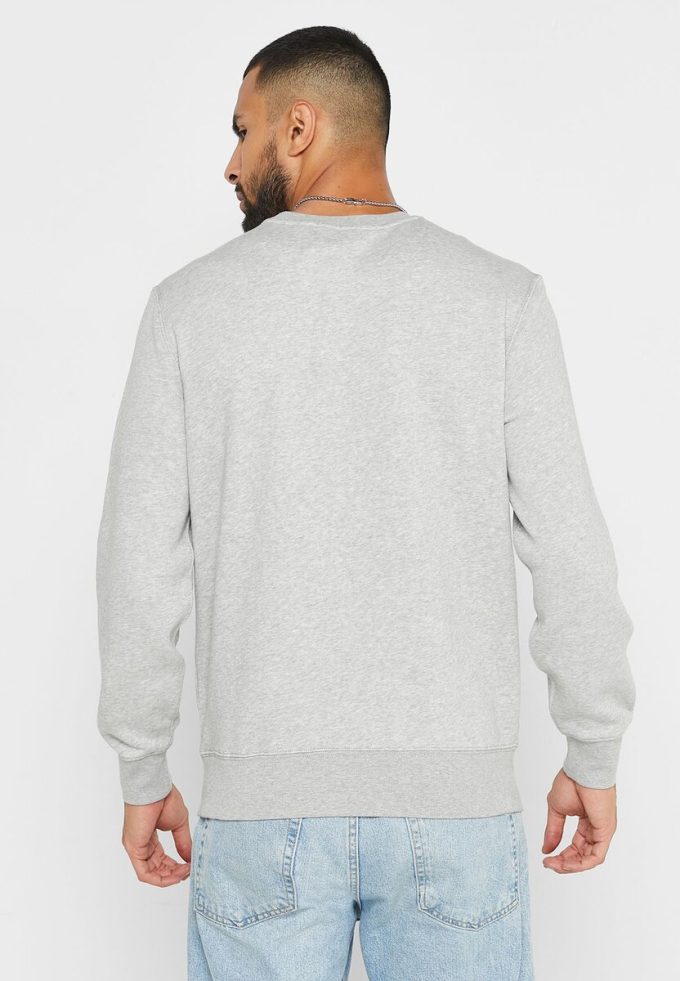 Sudadera con estampado de oso de polo Ralph Lauren para hombre en gris Sudadera con estampado de oso de polo Ralph Lauren para hombre en gris