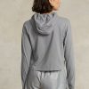 Sudadera corta de algodón Ralph Lauren para mujer en gris Sudadera corta de algodón Ralph Lauren para mujer en gris