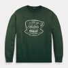 Sudadera de cuello redondo Ralph Lauren Ralph’s Coffee para mujer en color verde Sudadera de cuello redondo Ralph Lauren Ralph’s Coffee para mujer en color verde