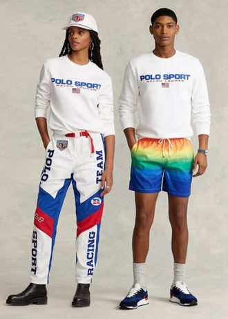 Sudadera deportiva de polar Ralph Lauren Polo blanca para hombre