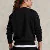 Sudadera deportiva de polar Ralph Lauren Polo negra para hombre