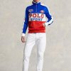 Sudadera deportiva Ralph Lauren Polo polar multicolor para hombre Sudadera deportiva Ralph Lauren Polo polar multicolor para hombre