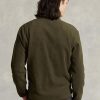 Sudadera polar cepillada Ralph Lauren Polo Bear para hombre en color oliva