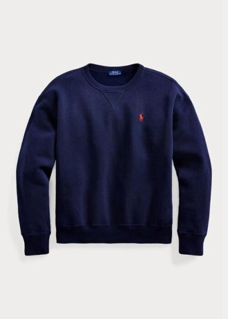 Sudadera polar Ralph Lauren para mujer en color azul marino Sudadera polar Ralph Lauren para mujer en color azul marino