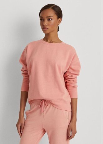 Sudadera polar Ralph Lauren rosa para mujer Sudadera polar Ralph Lauren rosa para mujer