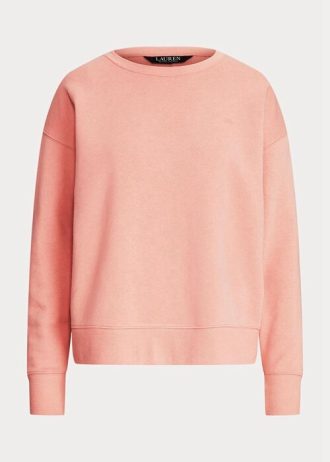Sudadera polar Ralph Lauren rosa para mujer Sudadera polar Ralph Lauren rosa para mujer