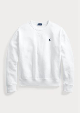 Sudaderas polares Ralph Lauren blancas para mujer Sudaderas polares Ralph Lauren blancas para mujer