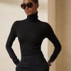 Suéteres de cuello alto de cachemira Ralph Lauren negros para mujer Suéteres de cuello alto de cachemira Ralph Lauren negros para mujer