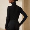 Suéteres de cuello alto de cachemira Ralph Lauren negros para mujer Suéteres de cuello alto de cachemira Ralph Lauren negros para mujer