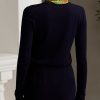 Suéteres de cuello redondo de cachemira Ralph Lauren para mujer en azul marino Suéteres de cuello redondo de cachemira Ralph Lauren para mujer en azul marino