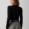 Suéteres de cuello redondo de lana merino Ralph Lauren negros para mujer Suéteres de cuello redondo de lana merino Ralph Lauren negros para mujer