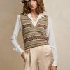 Suéteres Fair Isle con adornos multicolores de Ralph Lauren para mujer Suéteres Fair Isle con adornos multicolores de Ralph Lauren para mujer