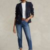 Vaqueros azules Ralph Lauren Avery para mujer Vaqueros azules Ralph Lauren Avery para mujer
