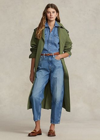Vaqueros de punto Ralph Lauren Cambree de mujer de color azul marino Vaqueros de punto Ralph Lauren Cambree de mujer de color azul marino