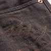 Vaqueros Ralph Lauren ajustados y estrechos con lavado de resina negra para hombre, color marrón Vaqueros Ralph Lauren ajustados y estrechos con lavado de resina negra para hombre, color marrón