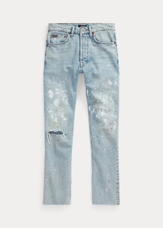 Vaqueros Ralph Lauren de corte recto para mujer de AZURE Vaqueros Ralph Lauren de corte recto para mujer de AZURE