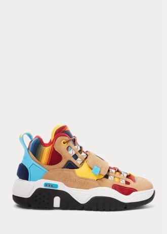 Zapatillas altas multicolor Ralph Lauren PS100 Ombré para hombre
