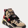 Zapatillas altas Ralph Lauren PS100 marrones para hombre
