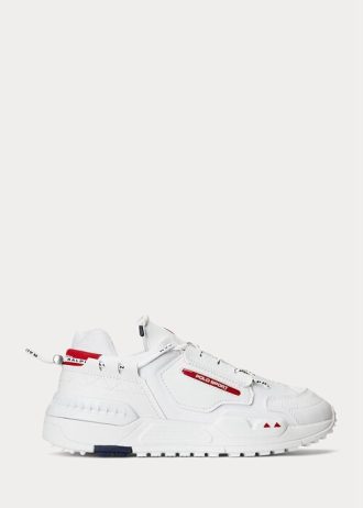 Zapatillas blancas Ralph Lauren PS200 para hombre