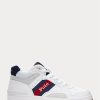 Zapatillas Ralph Lauren Court Mid Pro blancas para hombre Zapatillas Ralph Lauren Court Mid Pro blancas para hombre
