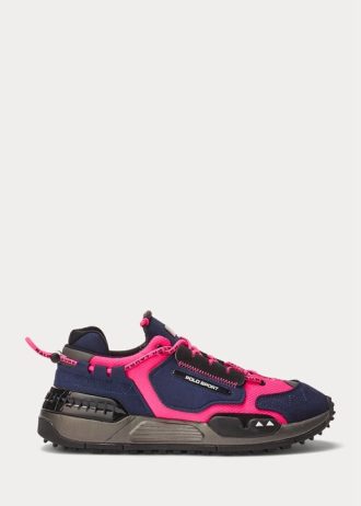 Zapatillas Ralph Lauren PS200 para hombre en azul marino