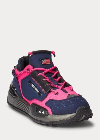 Zapatillas Ralph Lauren PS200 para hombre en azul marino
