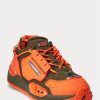 Zapatillas Ralph Lauren PS200 para hombre en color naranja